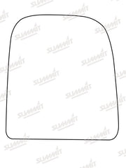 Summit Stick-On Commercial Mirror Glass fits Iveco Daily RHS Summit - Dynamic Drive