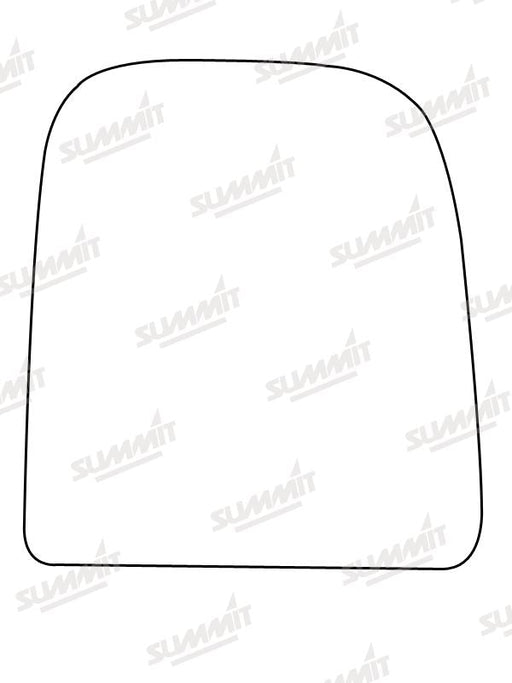 Summit Stick-On Commercial Mirror Glass fits Iveco Daily RHS Summit - Dynamic Drive