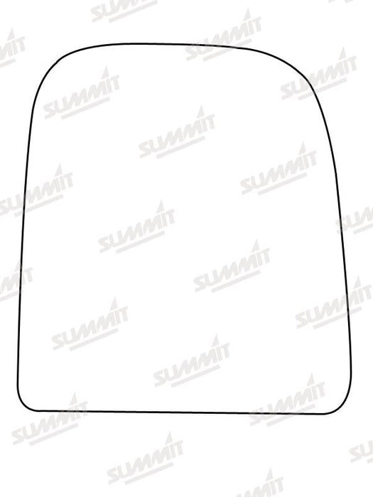 Summit Stick-On Commercial Mirror Glass fits Iveco Daily RHS Summit - Dynamic Drive