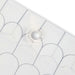 Shower Curtain White & Cells 2348 Rayen - Dynamic Drive