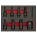 Sealey Impact TRX-Star* Socket Bit Set 8pc 3/8"Sq Drive AK5621 Sealey - Dynamic Drive