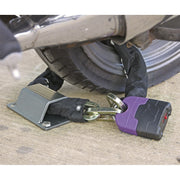 Sealey Motorcycle Ground Anchor 4 Security Bolts MCGA01 Sealey - Dynamic Drive