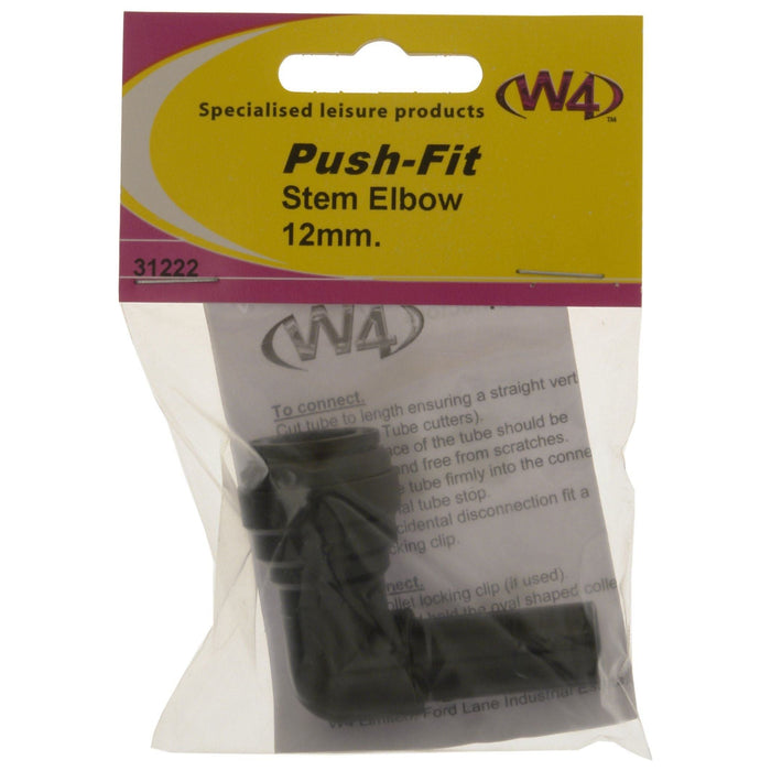 MDS1203 W4 Stem Elbow 12mm 31222 W4 - Dynamic Drive