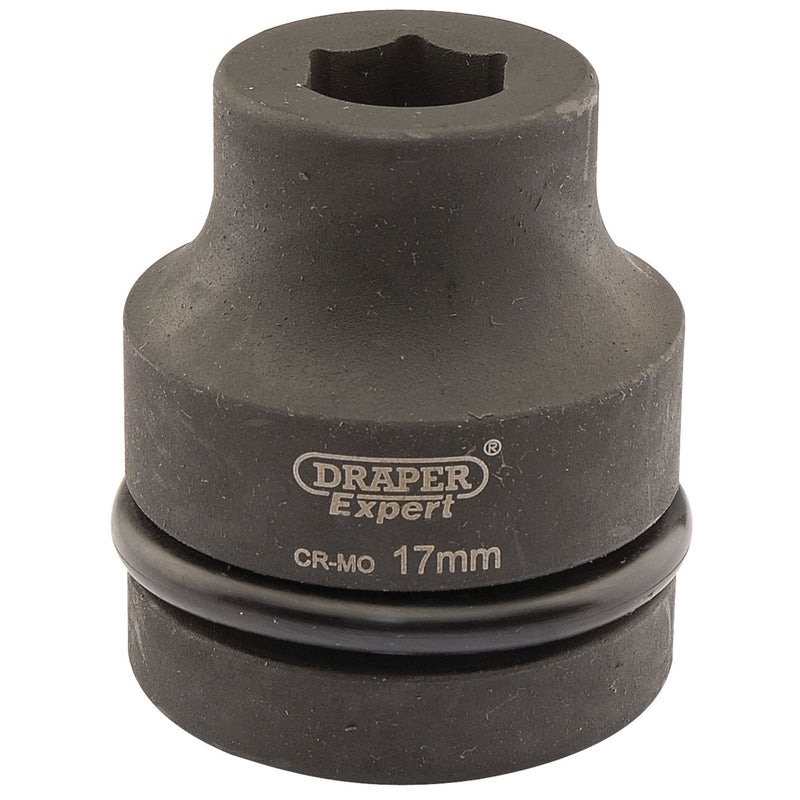 Draper Expert HI-TORQ 6 Point Impact Socket, 1" Sq. Dr., 17mm Draper - Dynamic Drive