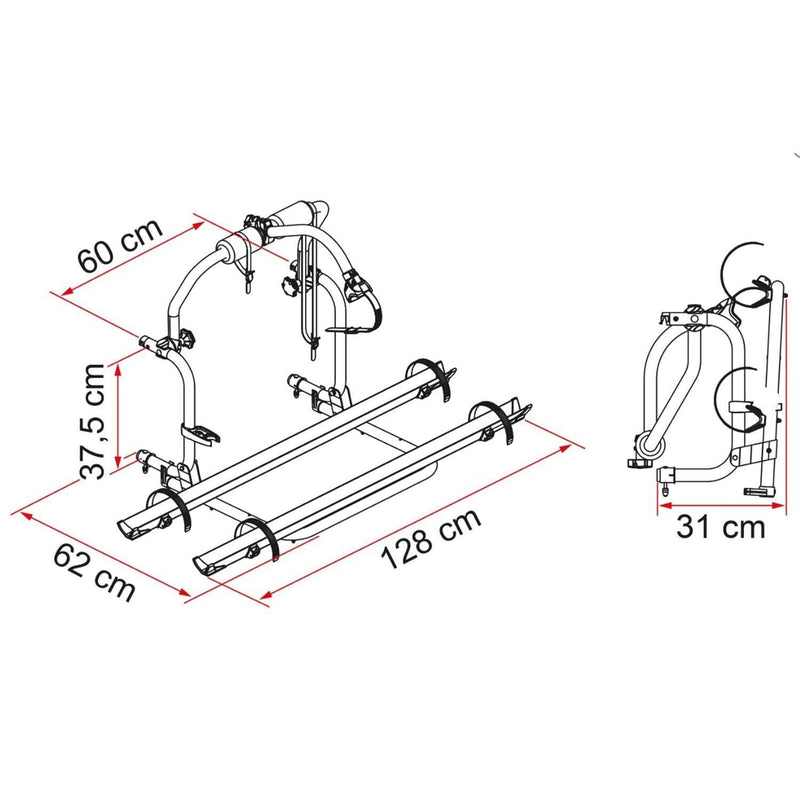 Fiamma Carry-Bike Trigano Ci-Roller Team 02093A57A Fiamma - Dynamic Drive