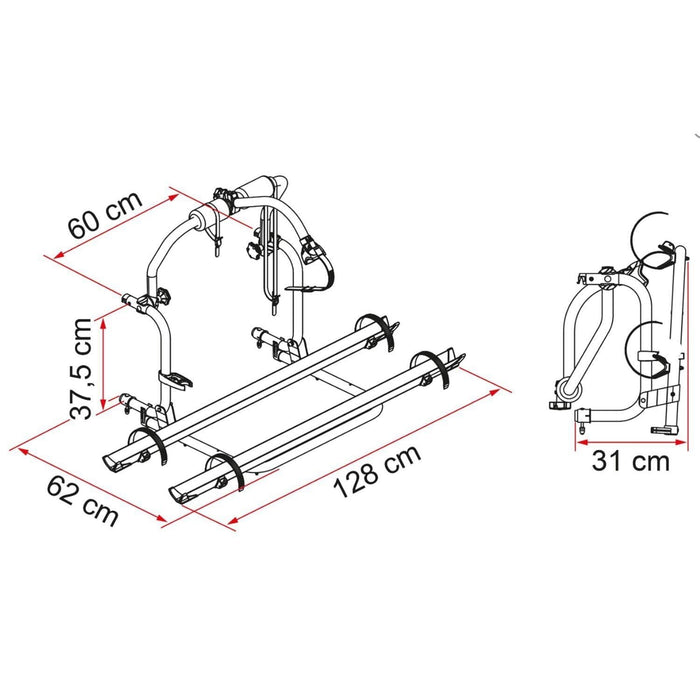 Fiamma Carry-Bike Trigano Ci-Roller Team 02093A57A Fiamma - Dynamic Drive