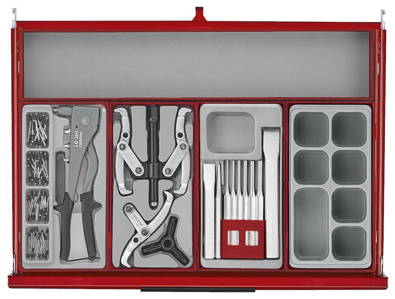 Teng Tools 26" PRO35™ roller cabinet tool kit 516 pieces red Town Tools - Dynamic Drive