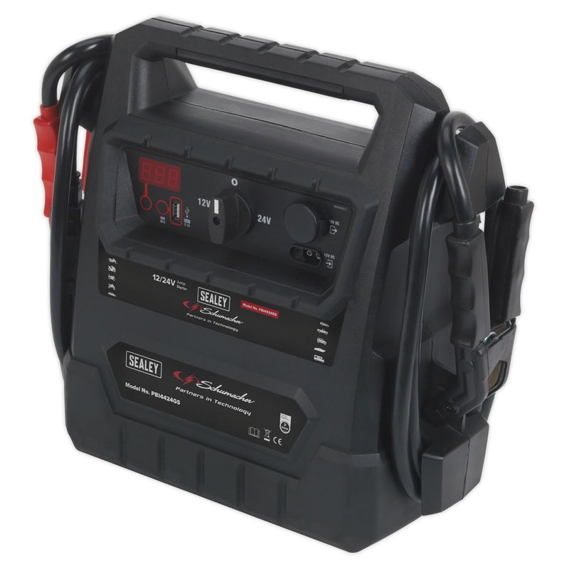 Sealey 12/24V RoadStart Emergency Jump Starter 4600 Peak Amps - DEKRA Approved Sealey - Dynamic Drive