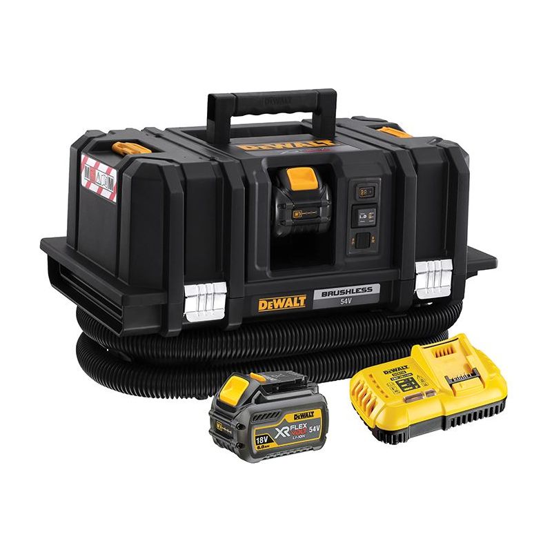 Dewalt Power Tools DCV586MT2 XR FlexVolt Dust Extractor 54V 2 x 2.0Ah Li-ion DeWALT Power Tools - Dynamic Drive