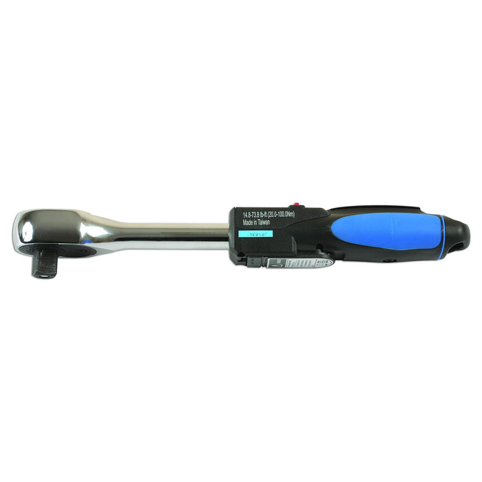 Laser Digital Torque Ratchet 1/2"D 20 - 100Nm 6205 Laser - Dynamic Drive