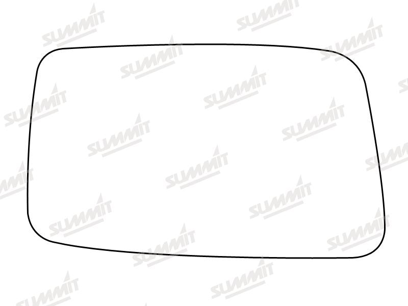 Summit Stick-On Standard Mirror Glass fits Citroen AX RHS Summit - Dynamic Drive