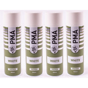 4 x PMA Professional White Primer 500ml Spray Paint High Coverage PMA - Dynamic Drive
