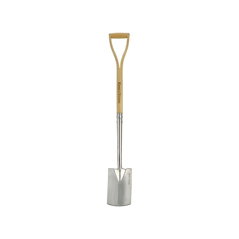 Kent & Stowe Stainless Steel Border Spade, FSC® Kent & Stowe - Dynamic Drive