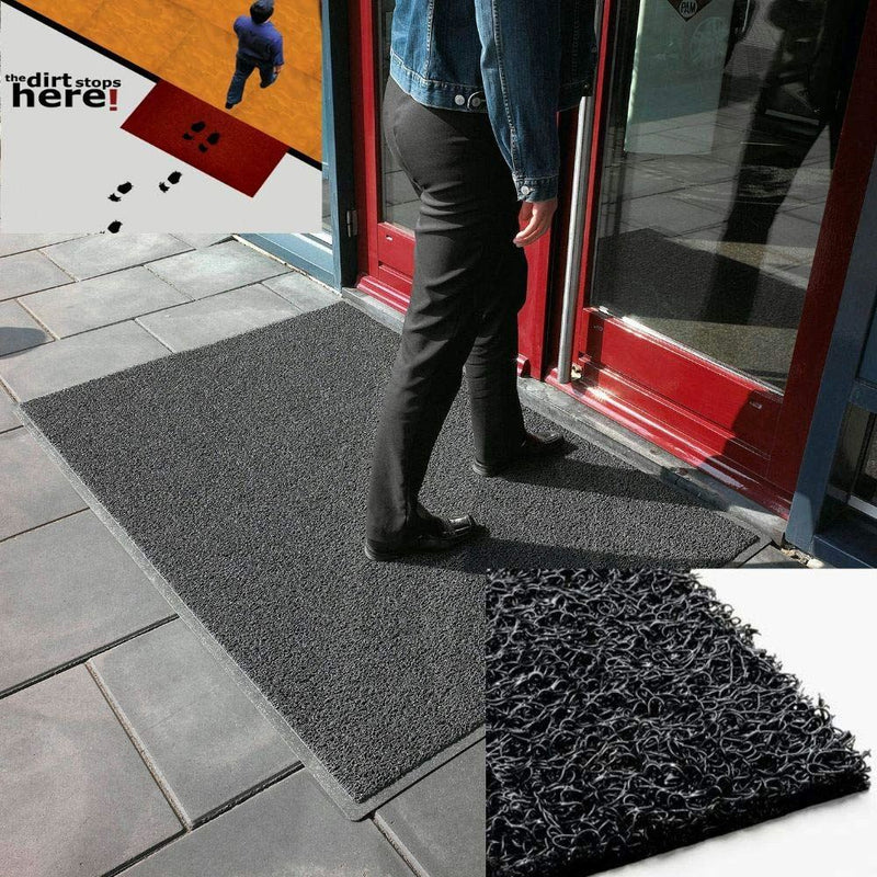 Nicoman Grey Spaghetti Mat 40X60 6040RWGREY Nicoman - Dynamic Drive