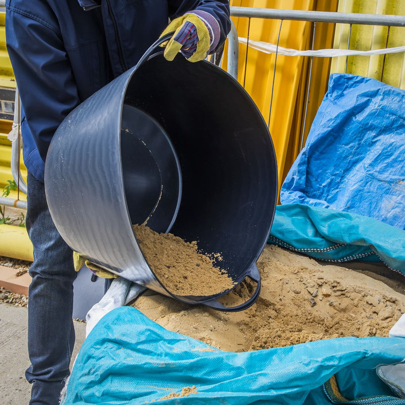 Sealey Heavy-Duty Flexi Tub 65L Black SFT65 Sealey - Dynamic Drive