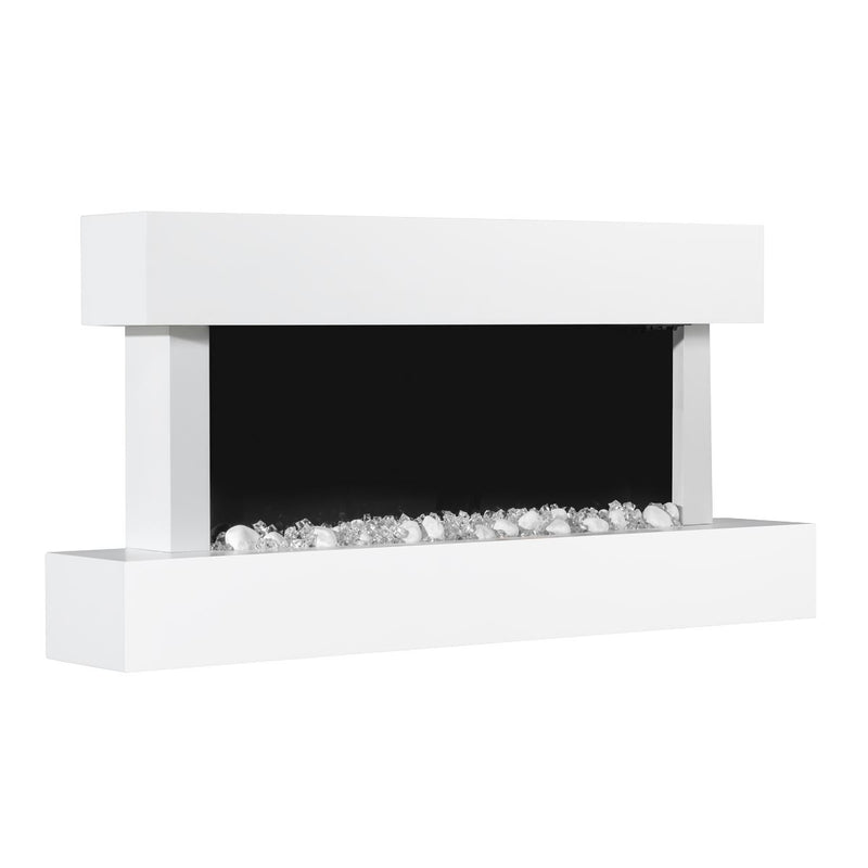 Baridi 46" Wall Mounting 1000W/2000W Electric Fireplace with LED Flame Effects Baridi  - Dynamic Drive