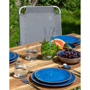 Bo-Camp Tableware Halo Melamine 12 Pieces Blue Bo-Camp - Dynamic Drive