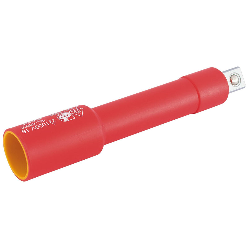 Draper VDE Approved Fully Insulated Extension Bar, 1/2" Sq. Dr., 125mm 32142 Draper - Dynamic Drive