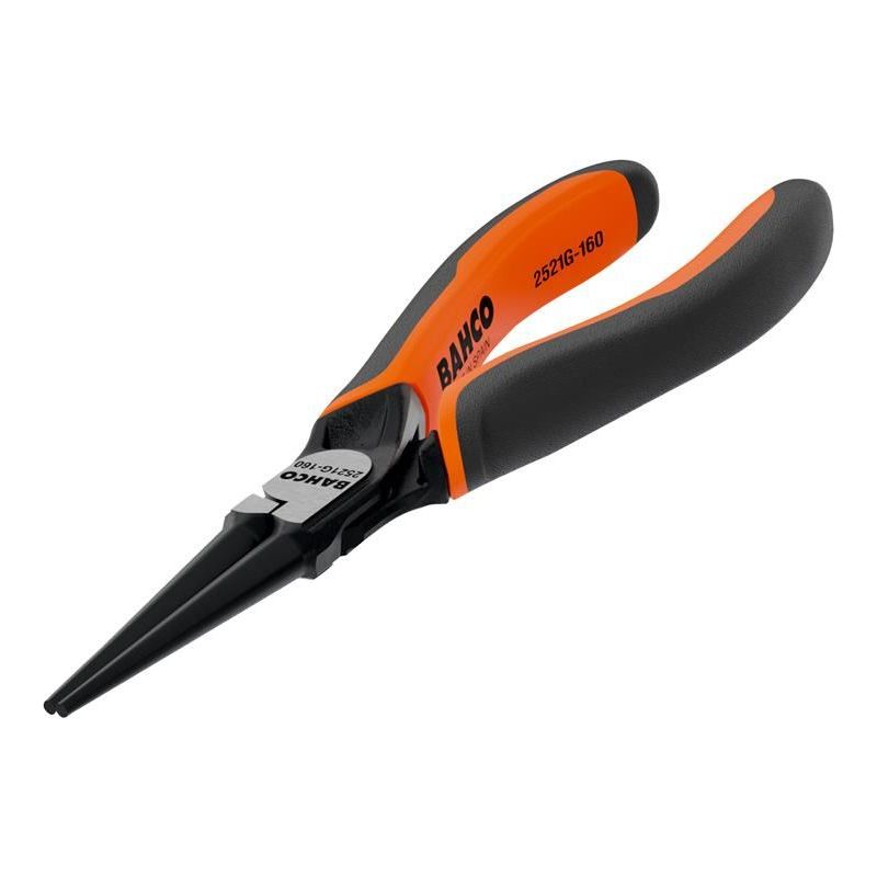 Bahco 2521G ERGO™ Round Nose Pliers 140mm (5.1/2in) Bahco - Dynamic Drive