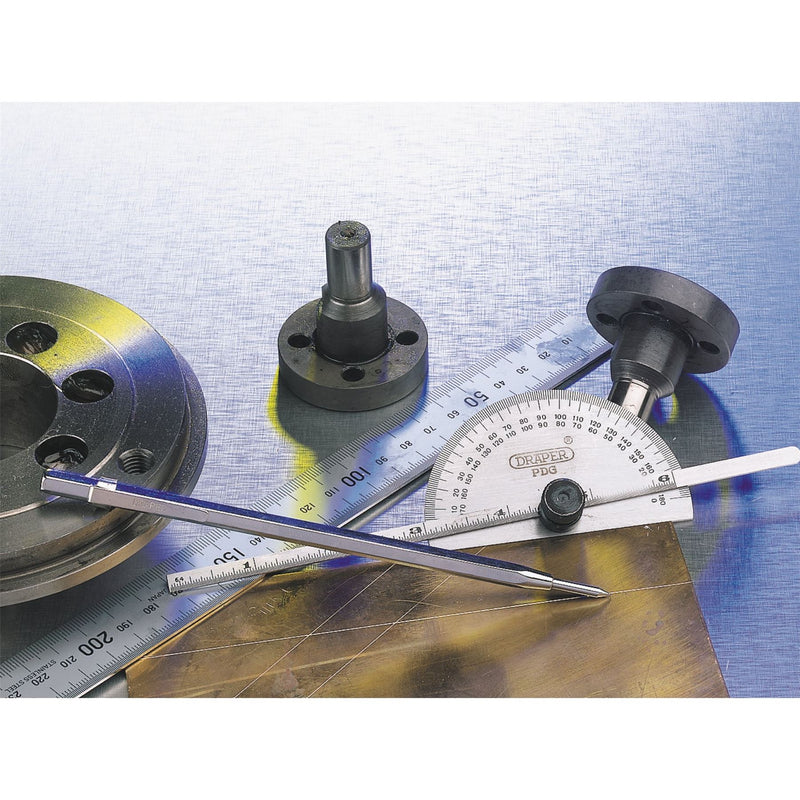 Draper Protractor with Depth Gauge 37342 Draper - Dynamic Drive