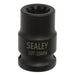 Sealey Brake Caliper Socket 1/2"Sq Drive 15mm 10-Point VS0990 Sealey - Dynamic Drive