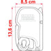 Fiamma F45S Titanium 3M Royal Grey 06290A01R Fiamma - Dynamic Drive