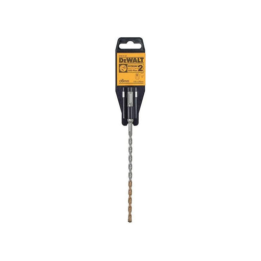 Dewalt Power Tools SDS Plus EXTREME 2® Drill Bit 6 x 210mm DeWALT Power Tools - Dynamic Drive