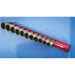 Sealey Socket Retaining Rail Magnetic 3/8"Sq Drive 12 Clips AK27083 Sealey - Dynamic Drive