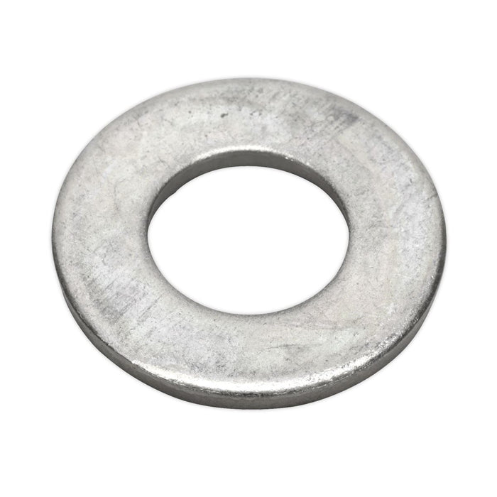 Sealey Flat Washer M12 x 28mm Form C BS 4320 Pack of 100 FWC1228 Sealey  - Dynamic Drive