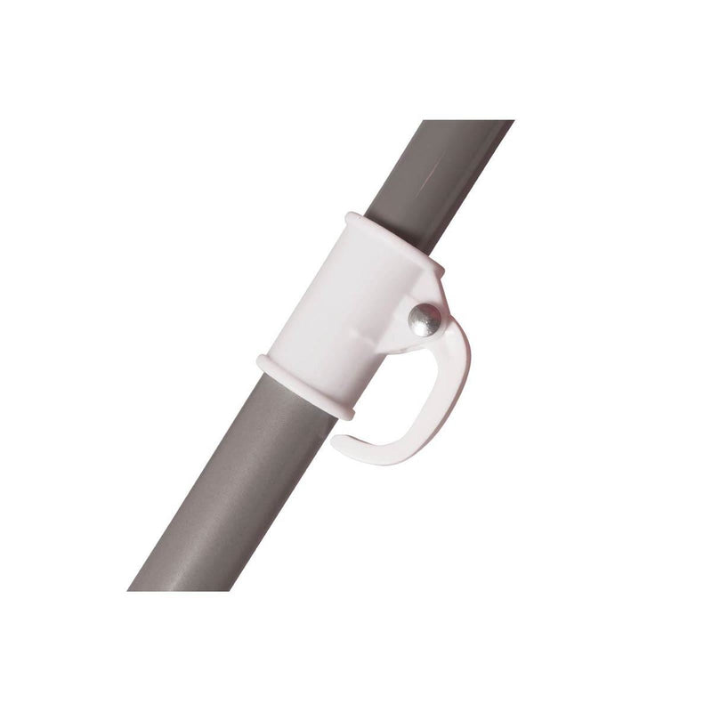 Bo-Camp Parasol Articulated Arm Polyester Dia 200cm Grey Bo-Camp - Dynamic Drive