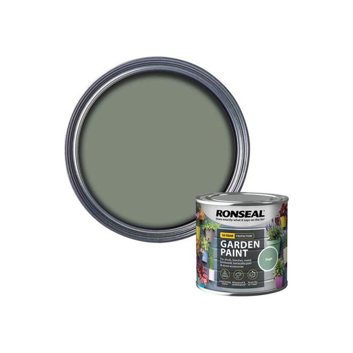 Ronseal Garden Paint Sage 250ml Ronseal - Dynamic Drive