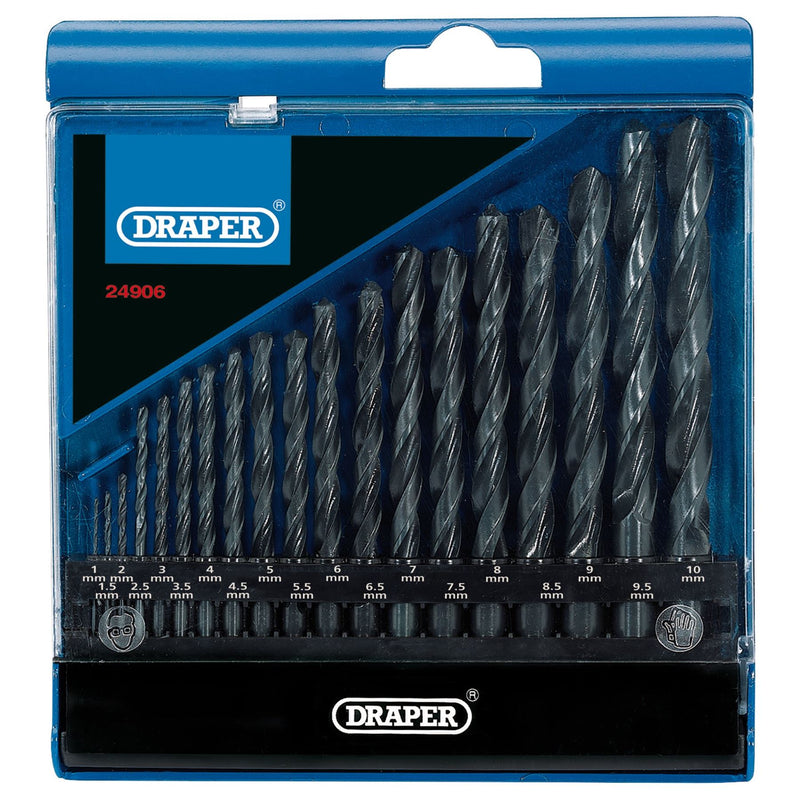 Draper Metric HSS Drill Set (19 Piece) 24906 Draper - Dynamic Drive
