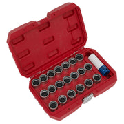 Sealey Locking Wheel Nut Key Set 21pc Audi SX218 Sealey - Dynamic Drive