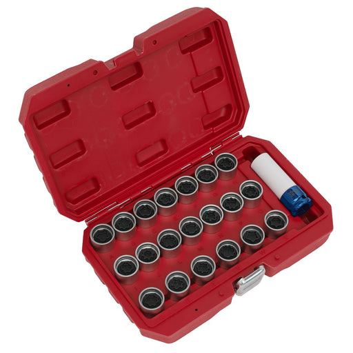 Sealey Locking Wheel Nut Key Set 21pc Audi SX218 Sealey - Dynamic Drive