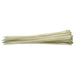 Draper Cable Ties, 8.8 x 500mm, White (Pack of 100) 70410 Draper - Dynamic Drive