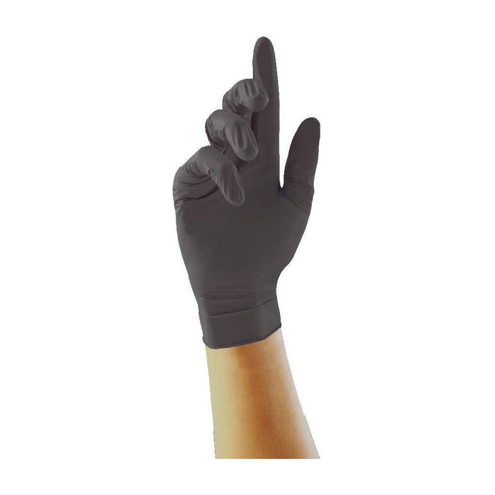 Black Pearl Nitrile Powder Free Gloves Unigloves  - Dynamic Drive