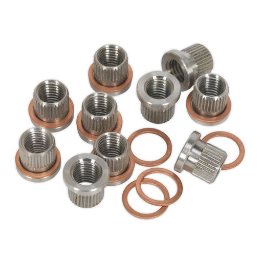 Sealey Thread Insert M9 x 1.25mm for VS0462 Pack of 10 VS0462R Sealey - Dynamic Drive