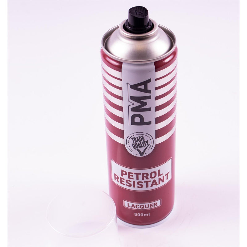 12x PMA Professional Petrol Resistant Lacquer 500ml Spray Paint High Coverage PMA - Dynamic Drive