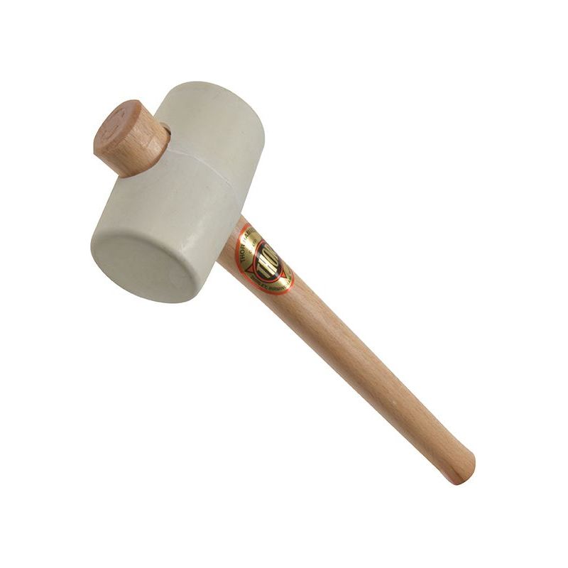 Thor 952W White Rubber Mallet 54mm 375g Thor - Dynamic Drive