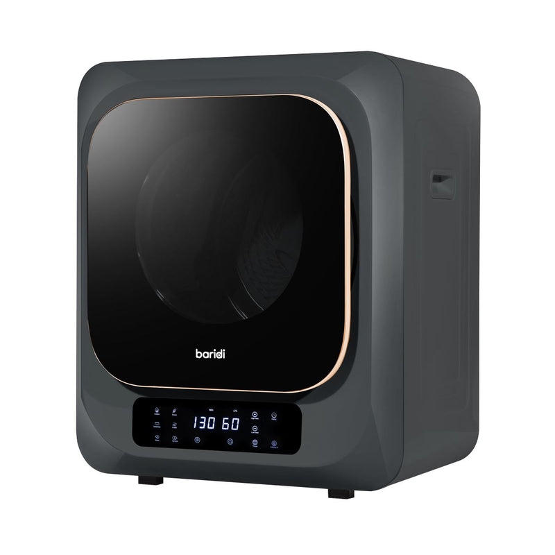 Baridi Tabletop Tumble Dryer with Digital Controls 2.5kg Capacity - Black Baridi - Dynamic Drive