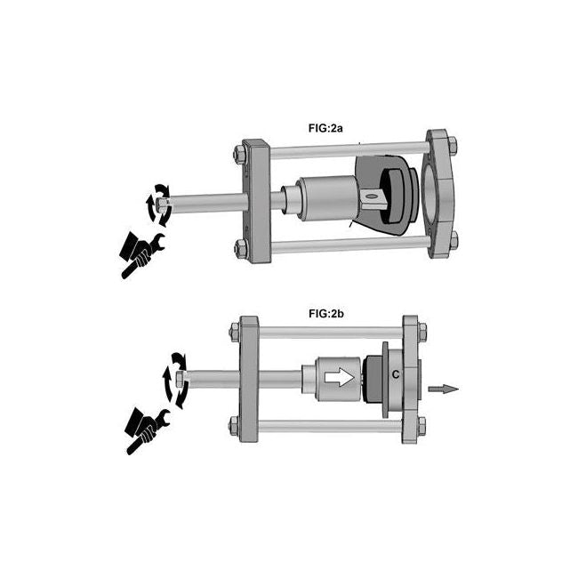 Laser Rear Trailing Arm Bush Tool - for Ford Focus 7960 Laser - Dynamic Drive
