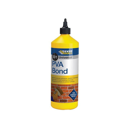 Everbuild Sika 501 Universal PVA Bond 1 litre Everbuild Sika - Dynamic Drive