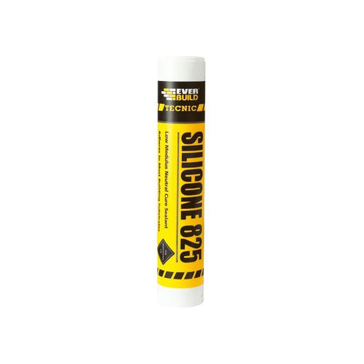 Everbuild Sika Tecnic Silicone 825 Black 380ml Everbuild Sika - Dynamic Drive