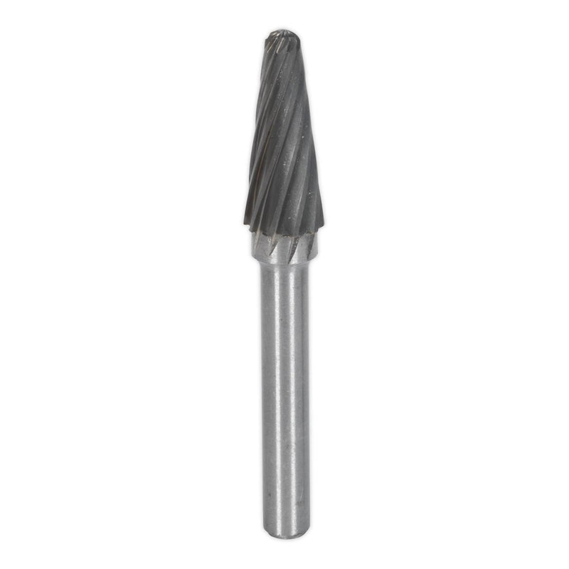 Sealey Tungsten Carbide Rotary Burr Conical Ball Ripper/Coarse SDBC6 Sealey - Dynamic Drive