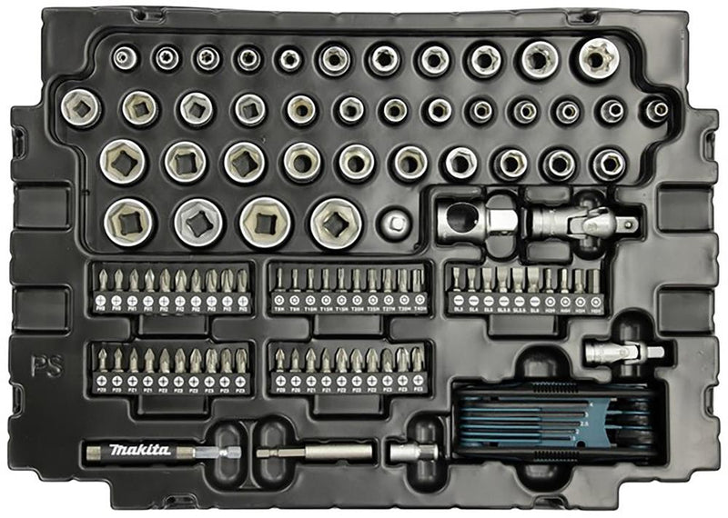 Makita 120 Piece Maintenance Set In A Makpac Case E-08713 Makita - Dynamic Drive