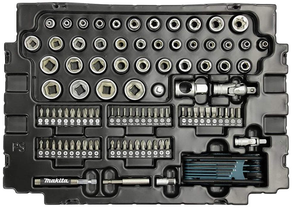 Makita 120 Piece Maintenance Set In A Makpac Case E-08713 Makita - Dynamic Drive