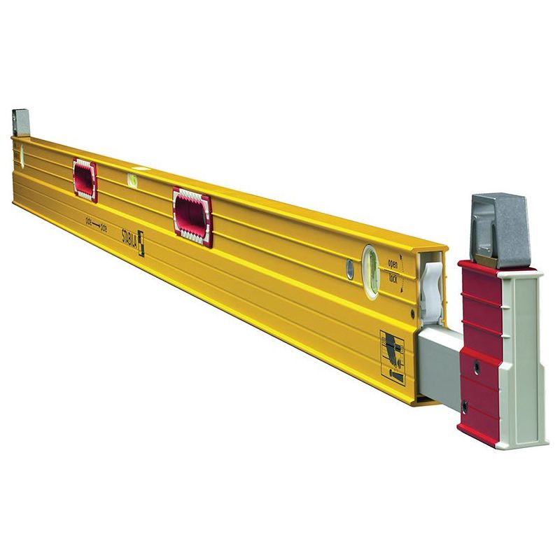 Stabila 106T-213 Extendable Spirit Level 3 Vial 213-376cm Stabila - Dynamic Drive