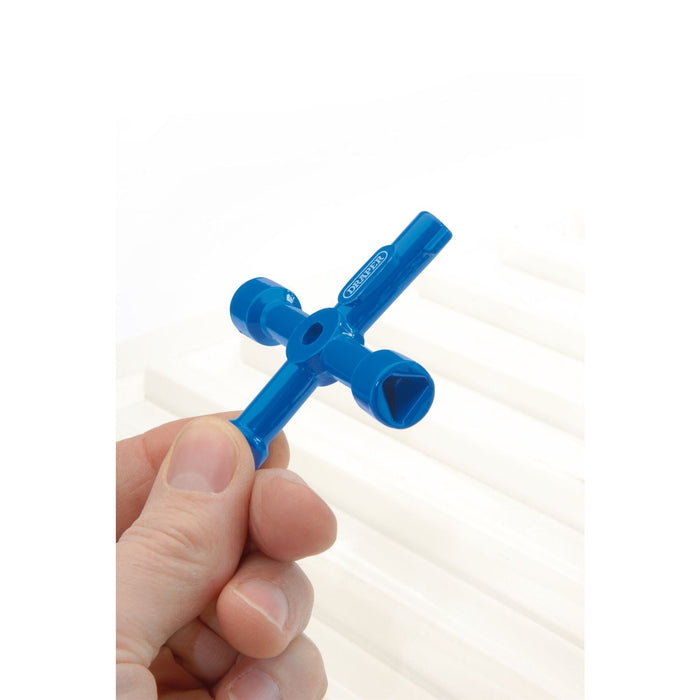 Draper 4 Way Service Utility Key 65393 Draper - Dynamic Drive