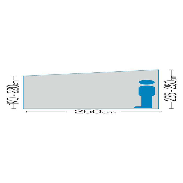 Galaxy 2 Air Full Awning (1051 - 1085cm : Size 11 : XL) 12037110000002 Quest - Dynamic Drive