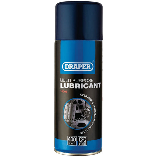 Draper Multi-Purpose Lubricant, 400ml 18008 Draper - Dynamic Drive